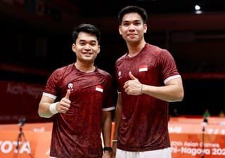 Balas dendam atas kekalahan rekannya, Leo/Daniel kawinkan medali emas cabang bulutangkis Asian Games 2026
