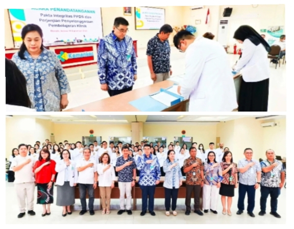 Pakta integritas RSUP Kandou