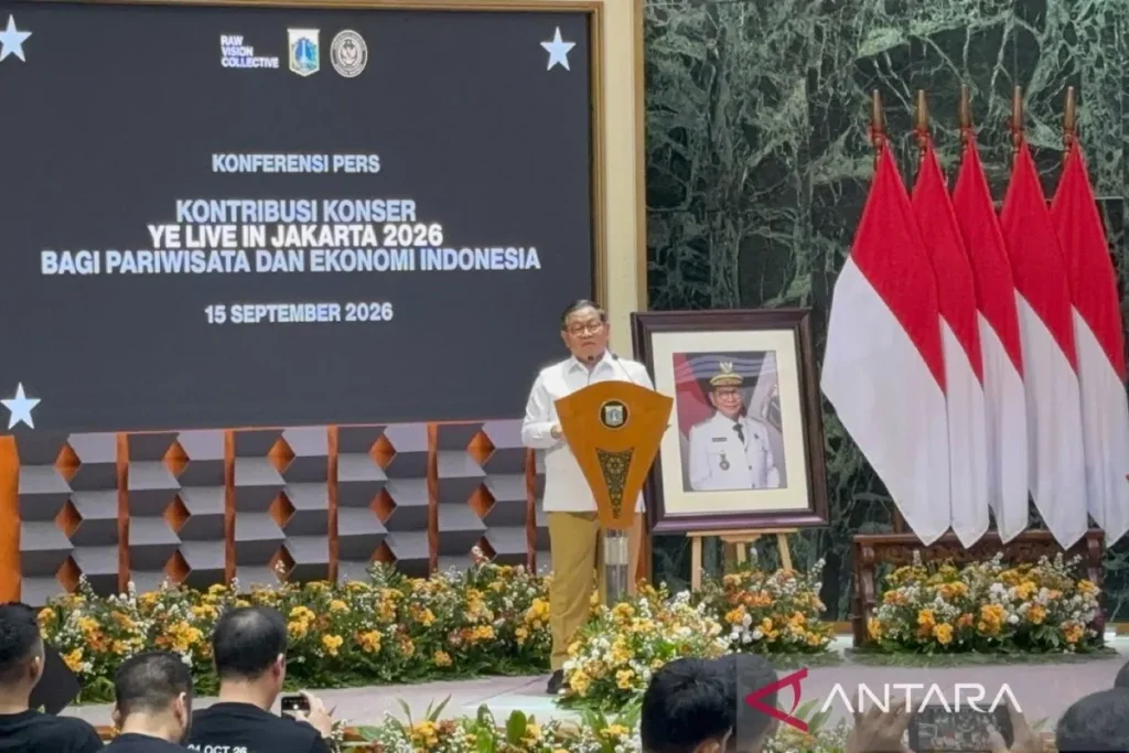 Jakarta jadi tempat konser YE, Pramono bangga