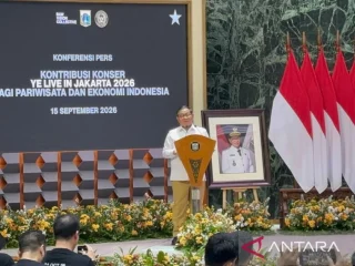 Jakarta jadi tempat konser YE, Pramono bangga
