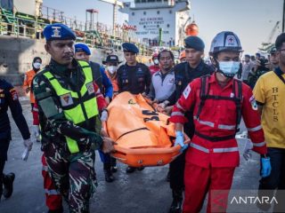 Korban KMP Virgo: Gunakan helikopter, 4 jenazah korban dievakuasi ke Kalsel
