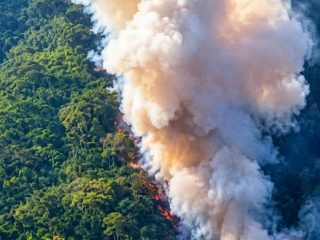 Kebakaran Gunung Awu makin meluas capai 55 hektare, polisi amankan satu tersangka