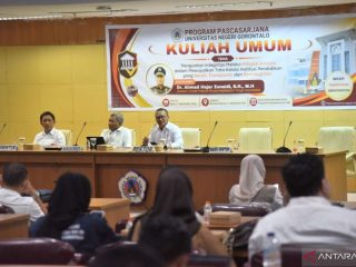 Jangan tunggu jadi kasus, Pascasarjana UNG bekali mahasiswa lawan korupsi