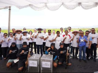 Pertama di Indonesia, Pemkab Minahasa - Unima terapkan teknologi irigasi 'intermitten'