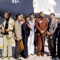 Peristiwa bersejarah, para pemeran ‘Star Trek’ menyambut kehadiran pesawat ulang-alik ‘Enterprise’ tepat 50 tahun yang lalu