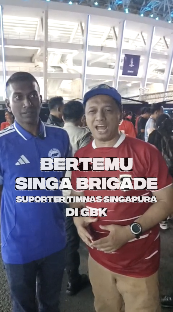 Kalah di lapangan, menang di persahabatan