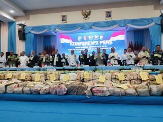 Gagalkan pengiriman narkoba 1,2 triliun di tengah laut Kepri, Bareskrim Polri bekuk bos Taiwan