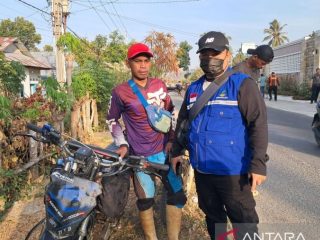 Ban rusak, rantai motor putus! Begini ekstremnya perjalanan menuju Pinogu provinsi Gorontalo