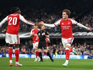 'Si bocah' Dowman menggila, sumbang 2 gol ketika Arsenal atasi tuan rumah Ipswich Town 4-2 di Piala Liga Inggris