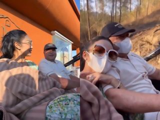 Tepis rumor cerai, Krisdayanti pamer mesra Bareng Raul Lemos di Gunung Batur!