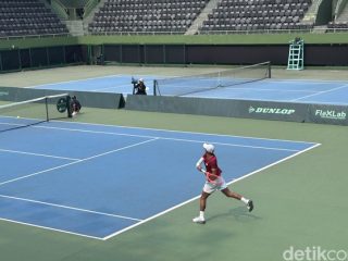 Gunawan takluk dari petenis tangguh dunia di Piala Davis 2026, Indonesia tertinggal 0-1 dari Rumania