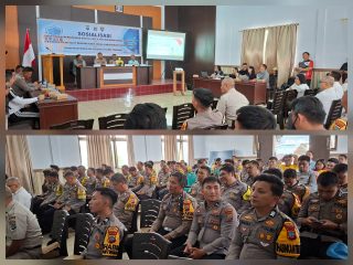 Polres Tomohon Pelopor Perlinsos, Bhabinkamtibmas Direkrut jadi Agen IKD
