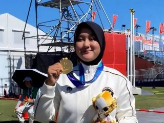 Tampil lepas, Nurisa Dian buat sejarah panahan di Asian Games 2026, rebut emas sejak 1978